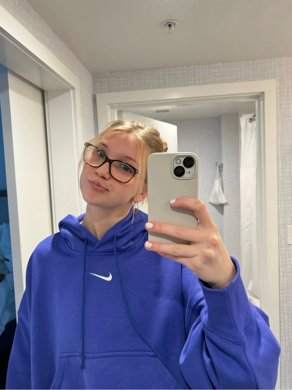 Purple Nike Hoodie